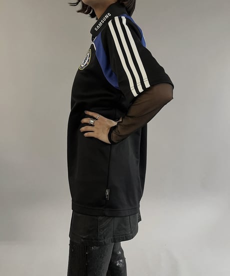 【USED】 adidas Soccer Tee CHELSEA  /240316-017
