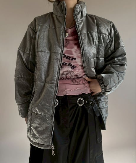 【USED】 Shiny Padded Jacket / 260131-014