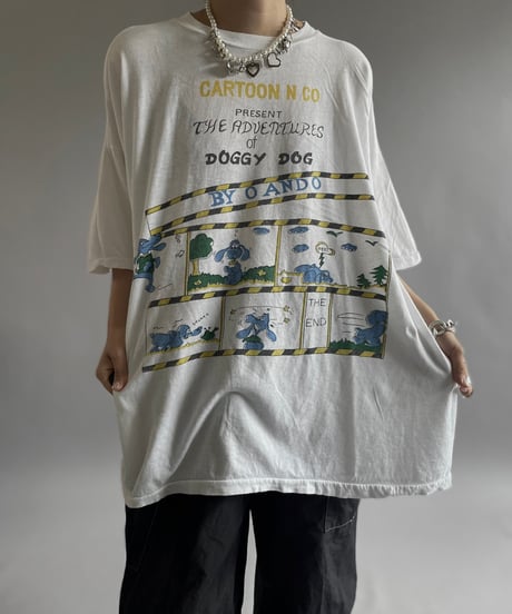 【USED】80~90's DOGGY DOG T-Shirt  /240720-042
