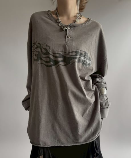 【USED】 06's HARLEY-DAVIDSON L/S Tee / 260418-031