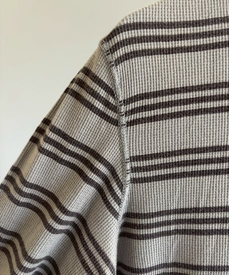 【USED】 GAP Border Pattern Thermal Top / 260613-004