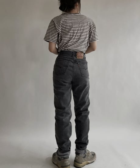 【USED】 BANANA REPUBLIC Short Sleeve Striped T-shirt / 220521-012