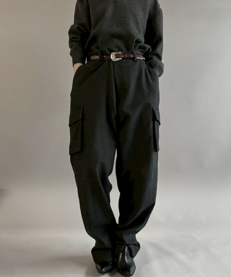 【USED】 TOMMY HILFIGER Wool Pants /260321-024