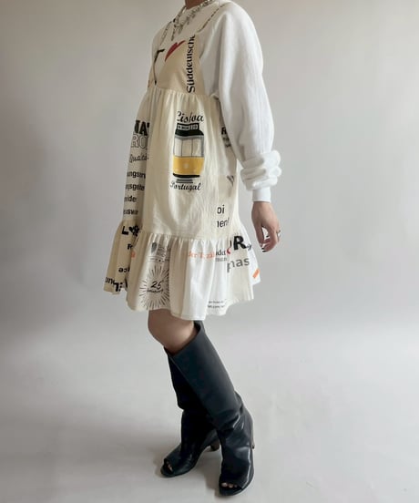 【RE;CIRCLE】 Re Eco Bag Back Lace Up Cami  /  250417-017