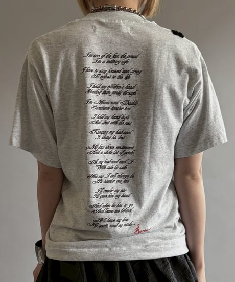 【RE;CIRCLE】 RE Hock Tape T-Shirt  / 250828-015