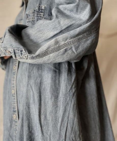 【USED】  Denim L/S One-piece/211014-054