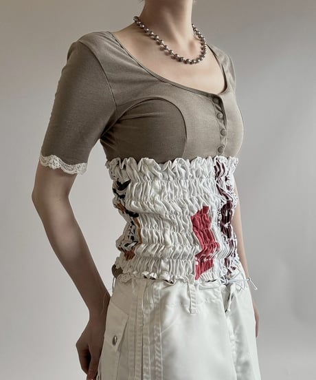 【RE;CIRCLE】 Re Eco Bag Tube Top/  250626-004