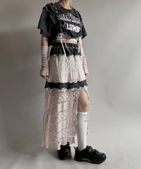 【RE;CIRCLE】 RE Mellow Top + Skirt + Arm   / 250710-021
