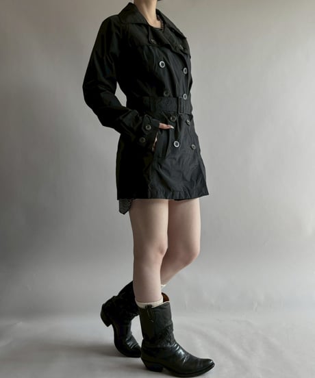 【USED】 The North Face nylon Trench Coat / 260314-008