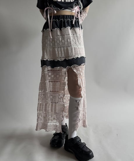 【RE;CIRCLE】 RE Mellow Top + Skirt + Arm   / 250710-021