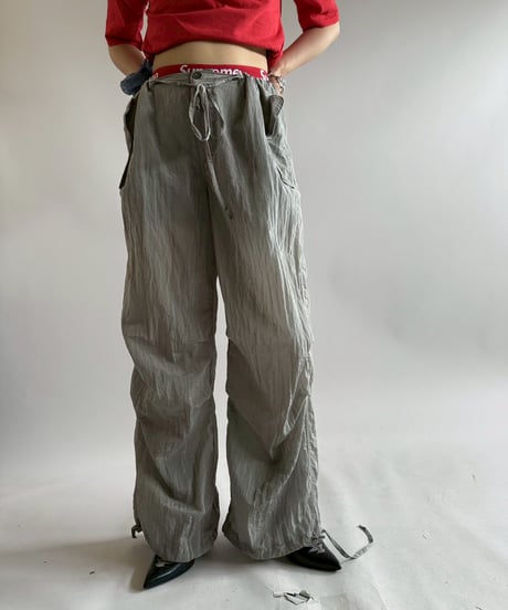 【USED】 Nylon100% Ripstop Pants /250802-020
