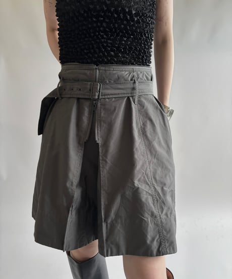 【USED】　Belted Mini Skirt/250823-005