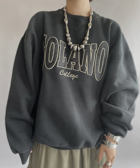 【USED】  'Solano College' Sweat Shirt / 220917-002