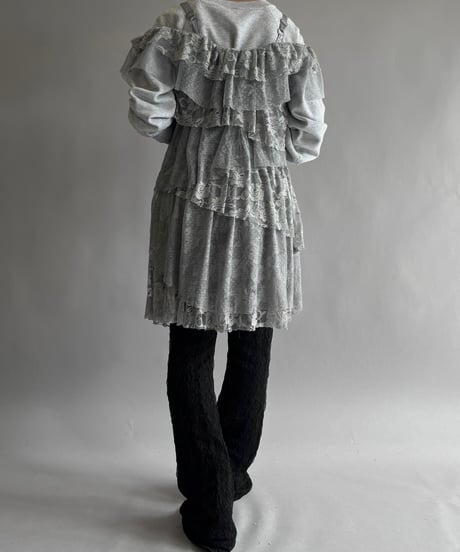 【USED】 Flower Patterned Tiered Camisole One-Piece/240928-022