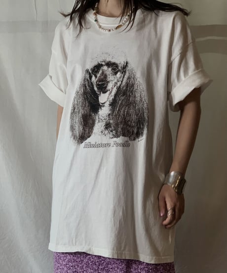 【USED】S/S T-shirt DOG⑦/210604-017