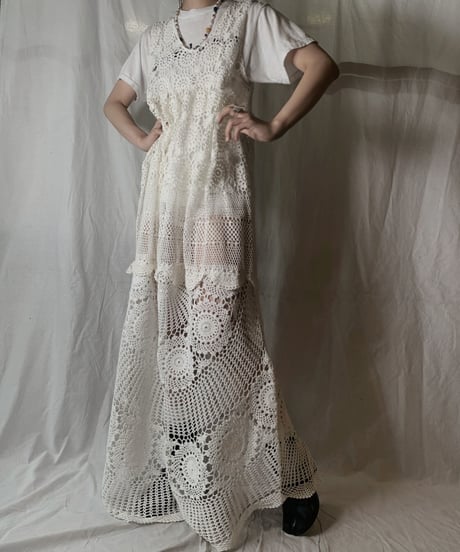 【RE;CIRCLE】 RE Lace N/S One-piece②/210714-007