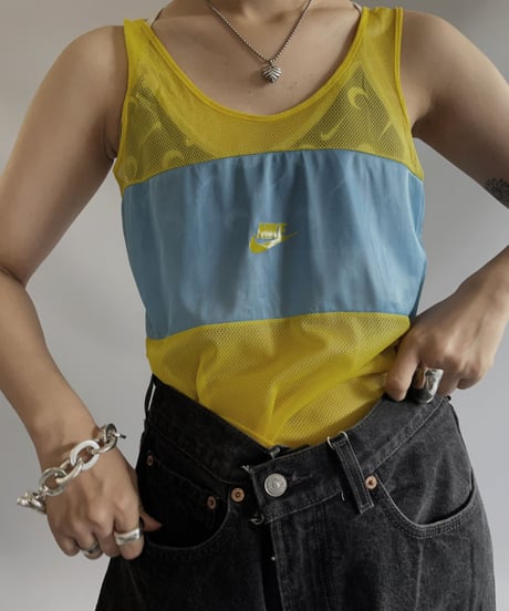 【USED】 DEAD STOCK Nike Mesh Tank Top / 230819-039
