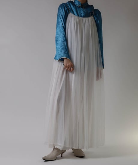 【USED】 See-through Camisole Dress  ① / 220324-007