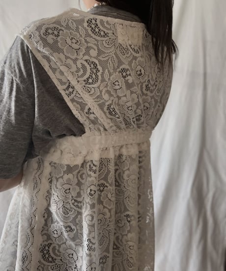 【RE;CIRCLE】 RE Lace N/S One-piece②/210611-026