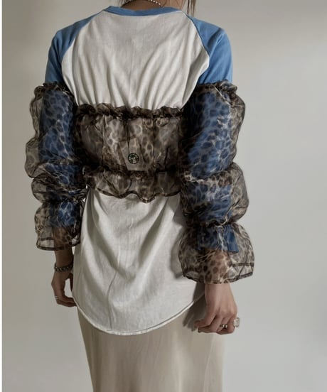 【USED】 See-through Long Sleeves Top / 220507-012