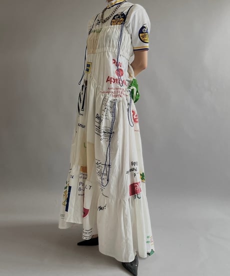 【RE;CIRCLE】RE Eco-Friendly Bag Code Camisole Long One-piece / 240905-011