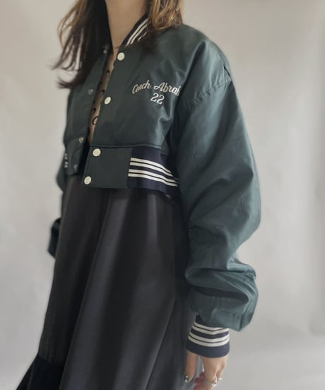 【RE;CIRCLE】 RE Nylon Short Jacket Navy / 230309-004