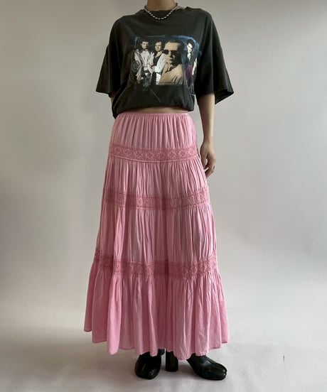 【USED】 Linen Long Skirt/ 250621-022