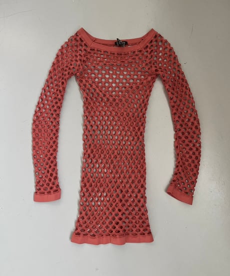 【USED】  Mesh L/S Top /250111-022