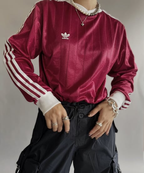 【USED】  adidas Poly Long Sleeved Top / 221001-020