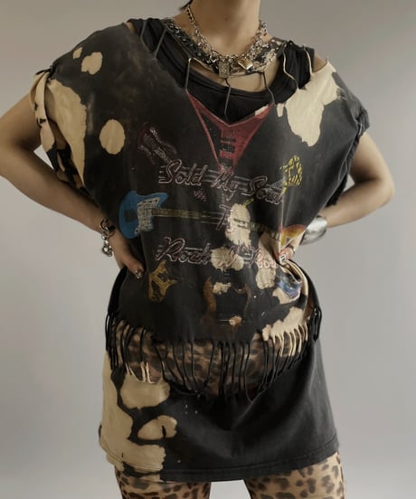 【USED】BRYAN and JOHNNY S/S Punk T-Shirt/ 240421-006