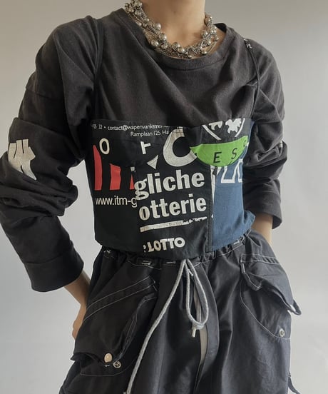 tiny shop by mori eco bag remake pants