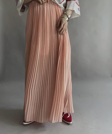 【USED】 Poly Long Skirt / 230311-024