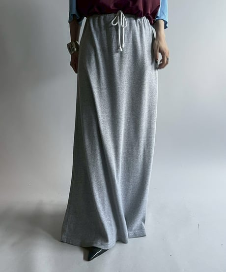 【USED】Made in USA Cotton100% Long Skirt  /250809-010