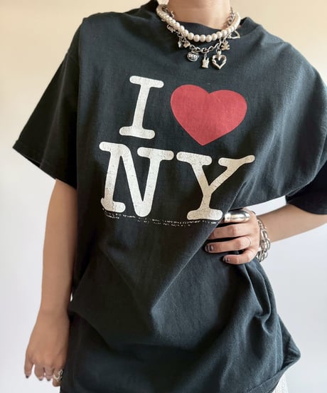 【USED】  Made in USA DELTA I ♡ NY T-Shirt/250510-055