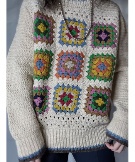 【USED】 Alan Knit L/S Top①/ 220120-054