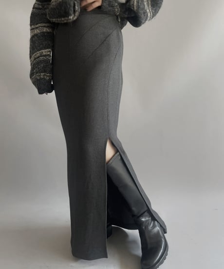 【USED】 DEBBIE SHUCHAT Long Skirt / 231028-006