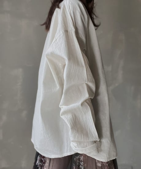 【USED】linen L/S Top/ 220312-006