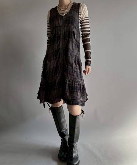 【USED】 Hooded N/S One-Piece  /251108-026