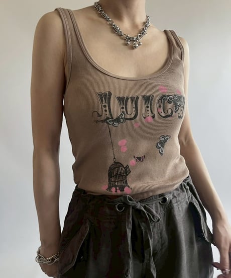 【USED】 Made in USA Juicy Country Tank Top / 250517-001