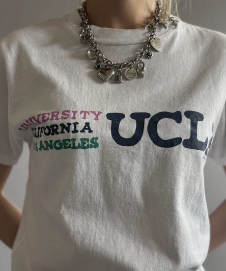 【USED】 RESIZED Made in USA 90's JERZEES UCLA T-Shirt / 260627-023