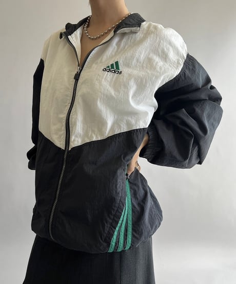 【USED】 adidas 90's Nylon Jacket /240921-001