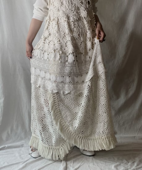 【RE;CIRCLE】  RE Crochet N/S Dress ②/210512-006