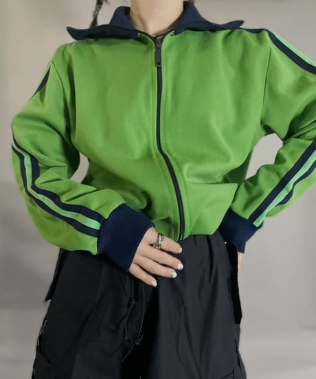 【USED】 Nyltest Jersey Top Green / 230225-009