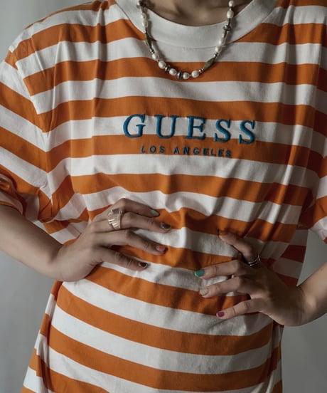 【USED】 S/S T-shirt GUESS/210801-041