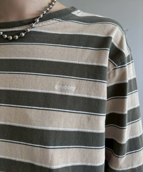 【USED】 billabong Border L/S T-Shirt/ 260207-006