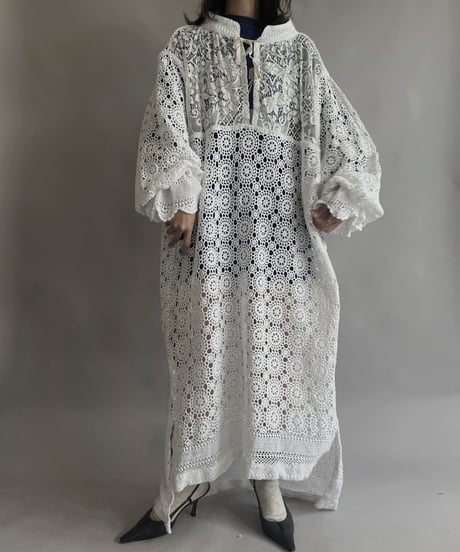 【RE;CIRCLE】 RE Crochet Lace One-piece / 230504-006