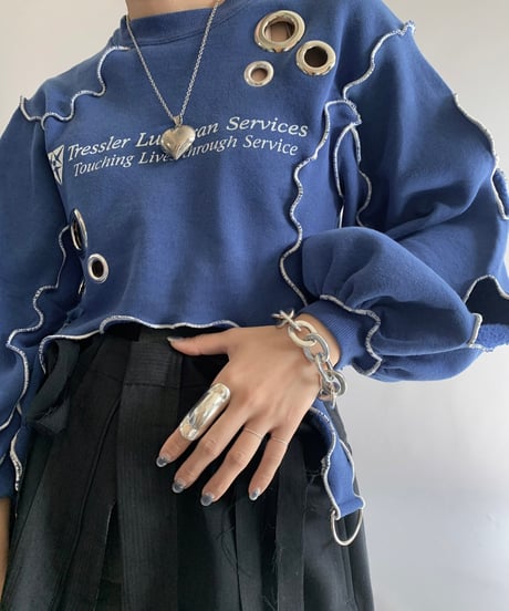 【RE;CIRCLE】 RE Mellow Sweat Top /  241017-024