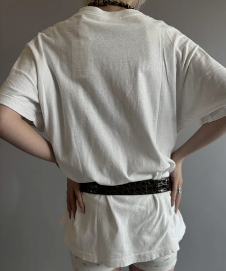 【USED】 Made in USA FRUIT OF THE LOOM Memorial T-Shirt / 260523-021