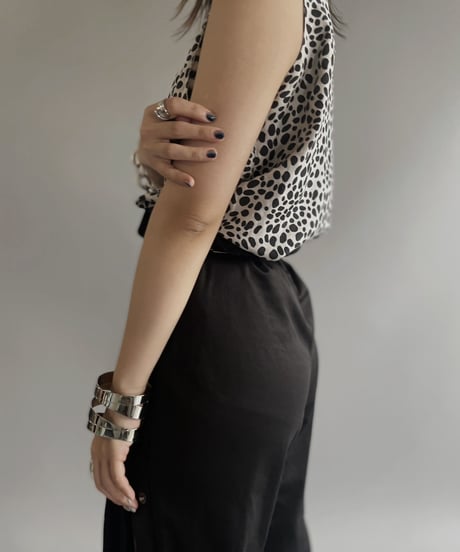 【USED】 Leopard Pattern Sleeveless top / 230624-024
