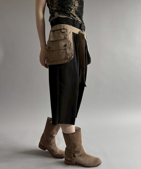 【RE;CIRCLE】  RE Fishing Vest Belt Bag / 260528-014